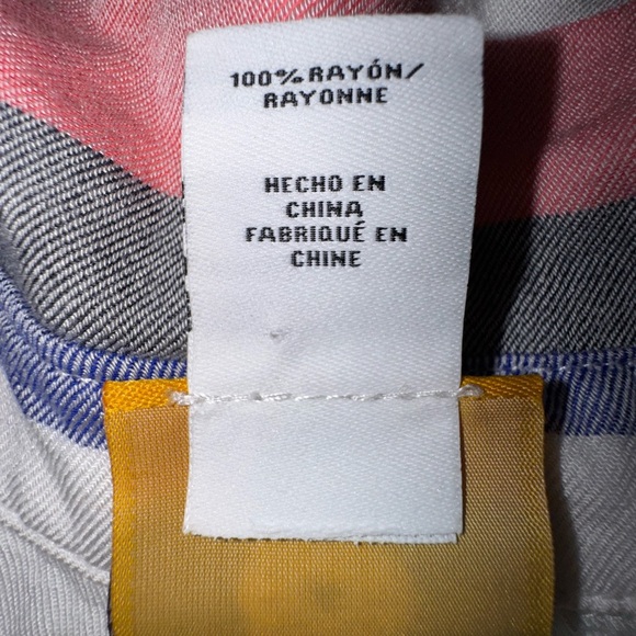 Ruby Rd Striped Button-Up Shirt. Flowy size Petite XL. VGUC - Picture 5 of 9